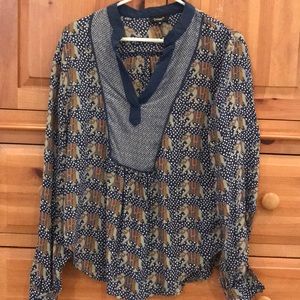 Long sleeve Tolani Blouse